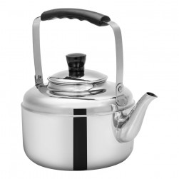 ALSANIDI, korean teapot, Stainless steel teapot, Silver, capacity 1.6 L