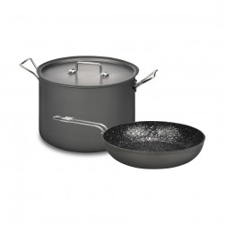 TIERRA, Multi-use cooking pot, Hiking pot, Gray, capacity 10 L