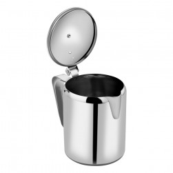 ALSANIDI, Stainless steel milk pot, Coffee pot, Silver, capacity 1800 ml