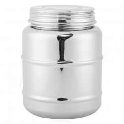 ALSANIDI, Indian Stainless steel Spices storage, Tea, coffee and sugar storage for trips, Silver, capacity 2000 ml