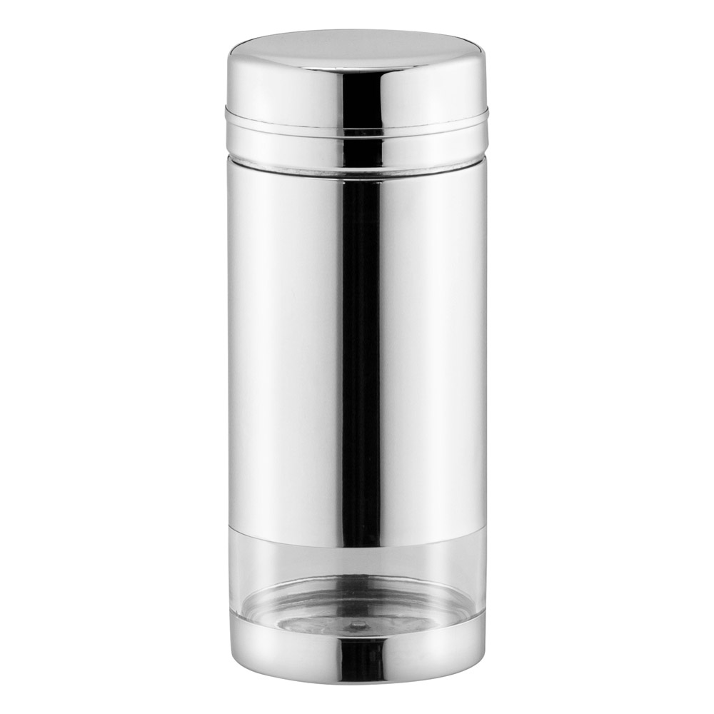 ALSANIDI, Steel Spice Container, Tea, coffee and sugar storage for trips, Silver, capacity880ml