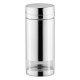 ALSANIDI, Steel Spice Container, Tea, coffee and sugar storage for trips, Silver, capacity880ml