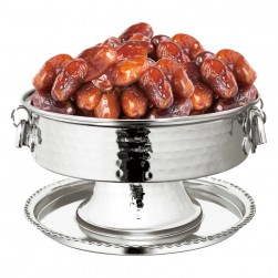 ALSANIDI, Stainless dates storage, dates Storage, Silver, capacity 526 جرام