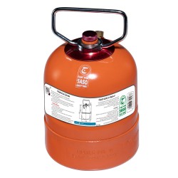 PKL, Gas cylinder for trips , Trips stove, Orang, capacity 0.5 Kg