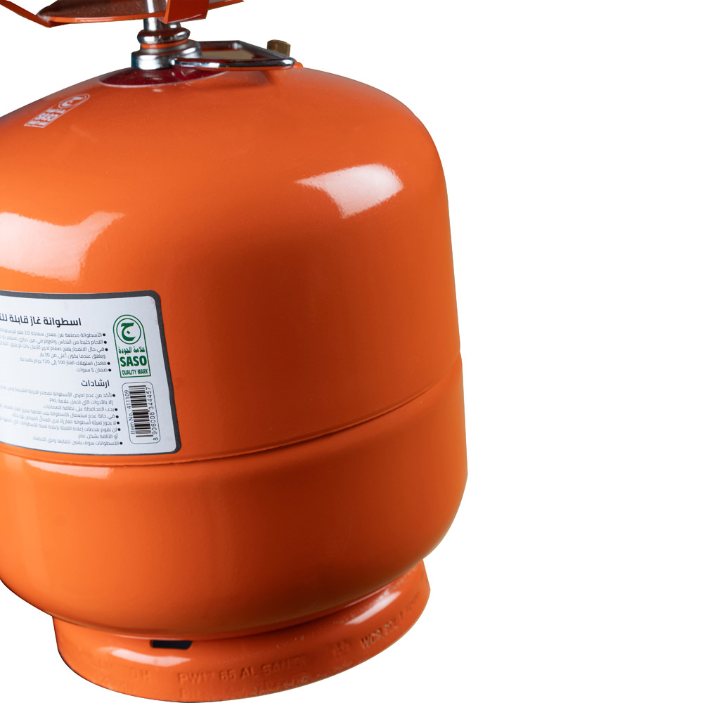 PKL, Gas cylinder for trips , Trips stove, Orang, capacity 4 Kg