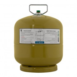 PKL, Gas cylinder for trips , Trips stove, Green, capacity 4 Kg