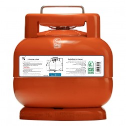 PKL, Gas cylinder for trips , Trips stove, Orang, capacity 2 Kg