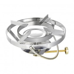 PKL, Indian camping gas stove, Stove Burner Head, Silver, Size 19 Cm