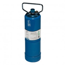 PKL, Gas cylinder for trips , Trips stove, Blue, capacity 0.34 Kg