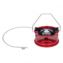 PKL, Indian camping gas stove, Dsfur head, Red, Size 27 Cm