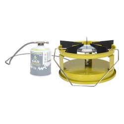 PKL, Indian camping gas stove, Dsfur head, Green, Size 27 Cm