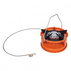 PKL, Indian camping gas stove, Dsfur head, Orang, Size 27 Cm