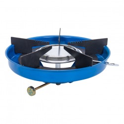 PKL, Indian camping gas stove, Dsfur head, Blue, Size 28 Cm