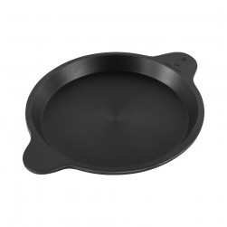 PKL, Cast iron skillet, Non-stick frying pan, Black, Size 25 Cm