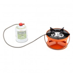 PKL, Surhead indian Gas Stove for camping, Small gas stove, Orang, Size 18.5 Cm