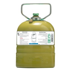 PKL, Gas cylinder for trips , Trips stove, Green, capacity 0.5 Kg