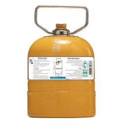 PKL, Gas cylinder for trips , Trips stove, Yellow, capacity 0.5 Kg