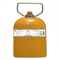 PKL, Gas cylinder for trips , Trips stove, Yellow, capacity 0.5 Kg