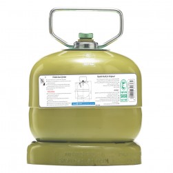 PKL, Gas cylinder for trips , Trips stove, Green, capacity 0.7 Kg