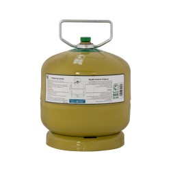 PKL, Gas cylinder for trips , Trips stove, Green, capacity 1 Kg