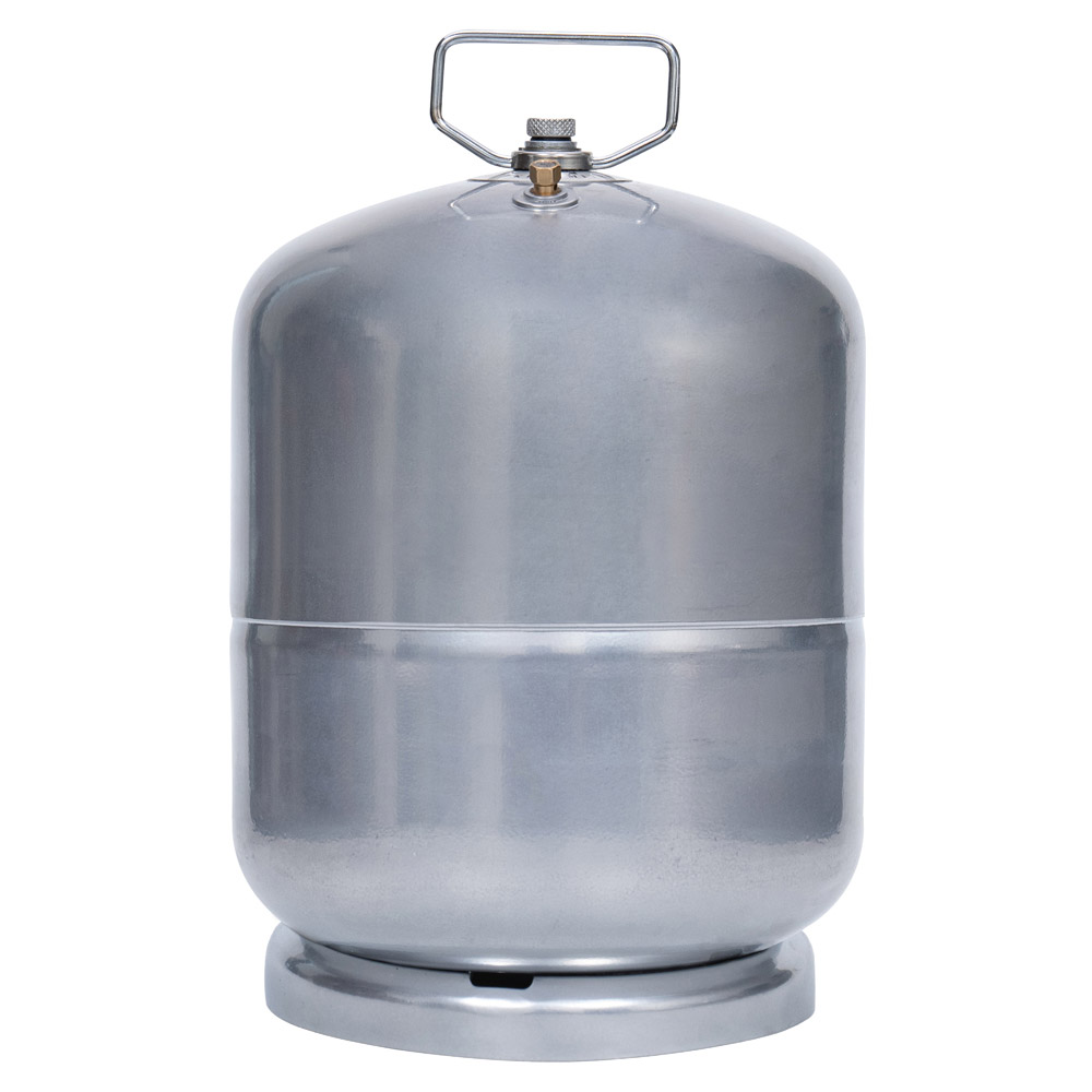 PKL, Gas cylinder for trips , Trips stove, Gray, capacity 3.3 Kg