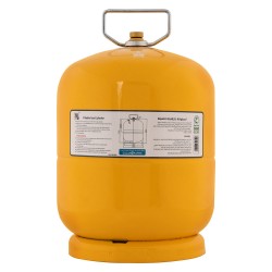 PKL, Gas cylinder for trips , Trips stove, Yellow, capacity 3.3 Kg