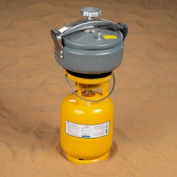 PKL, Gas cylinder for trips , Trips stove, Yellow, capacity 3.3 Kg