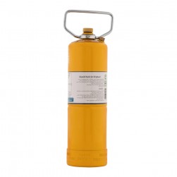 PKL, Gas cylinder for trips , Trips stove, Yellow, capacity 0.34 Kg