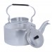 أبو تاج، ابريق شاي الومنيوم هندي بمصفاة، براد شاي، فضي، سعة 1.3 لتر