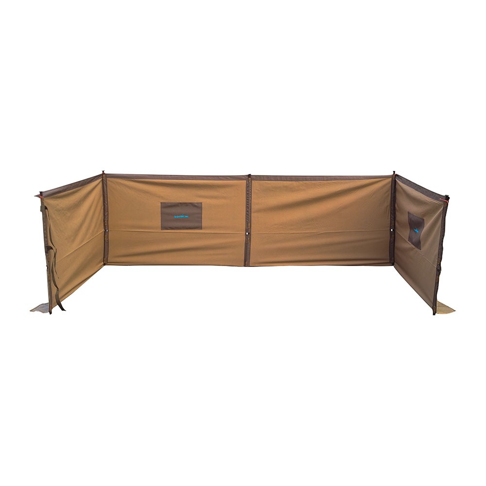 ALSANIDI, Camping windbreak for trips, camping air curtain, Sandy, Size 6*1.20Metre