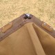 ALSANIDI, Camping windbreak for trips, camping air curtain, Sandy, Size 6*1.20Metre