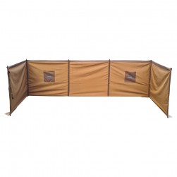 ALSANIDI, Camping windbreak for trips, camping air curtain, Sandy, Size 8*1.20Metre