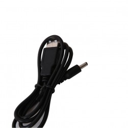 DPT, Spare USB Charging Cable for Camping Shower, Black