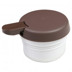 ALSANIDI, Plastic Tea and Coffee Thermos Cover, Brown