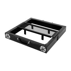 ALSANIDI, Portable Charcoal Grill for trips, Charcoal stove, Black, Size 60*60 Cm