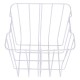 DOMETIC, 28 liter refrigerator wire basket, Multicolored , Size 28 L